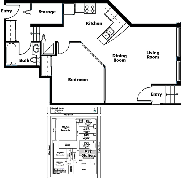 Floor plan 105