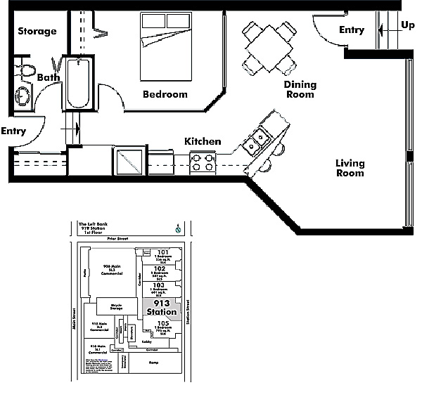 Floor plan 104