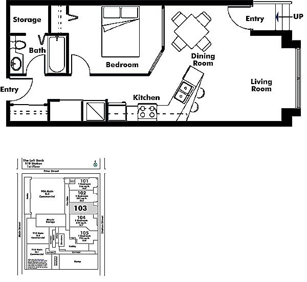 Floor plan 103