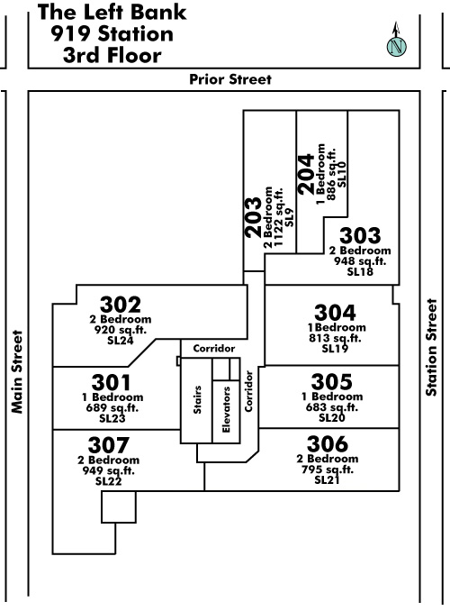 Floor plan 203