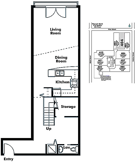 Floor plan 404