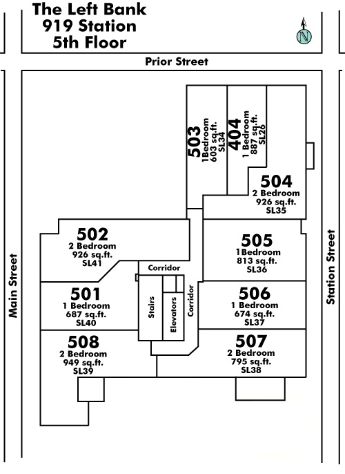 Floor plan 404