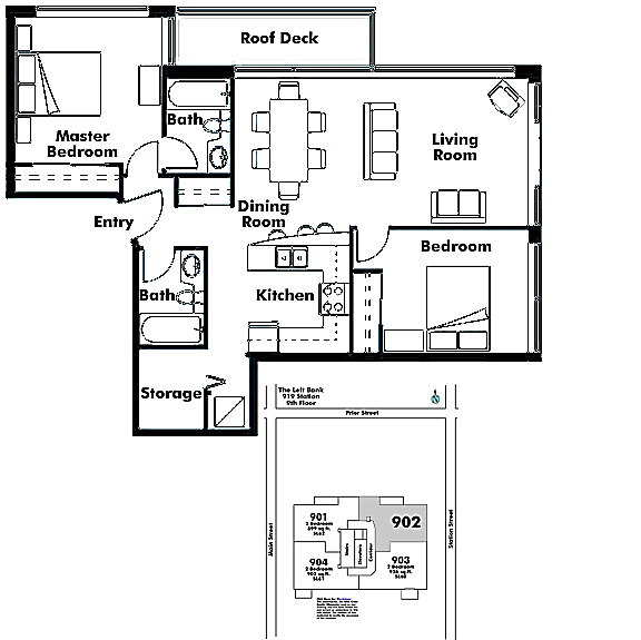 Floor plan 902