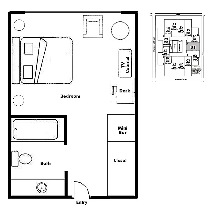 Floor plan 501