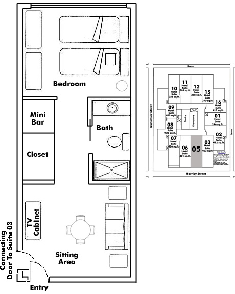 Floor plan 805