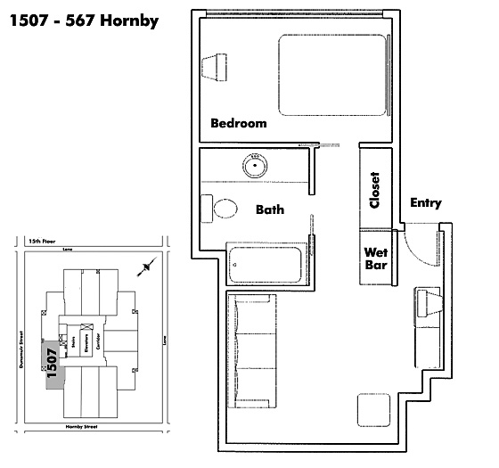 Floor plan 1007