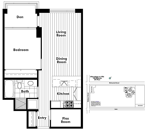 Floor plan 617