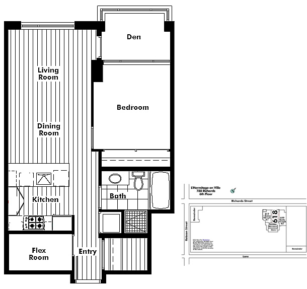 Floor plan 618