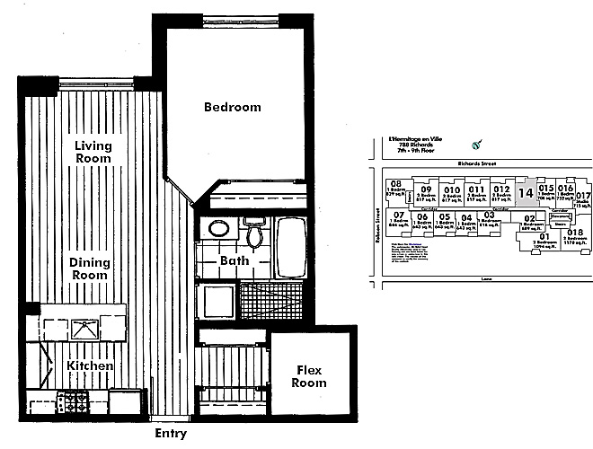 Floor plan 1014