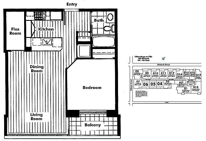 Floor plan 804