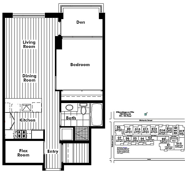 Floor plan 716