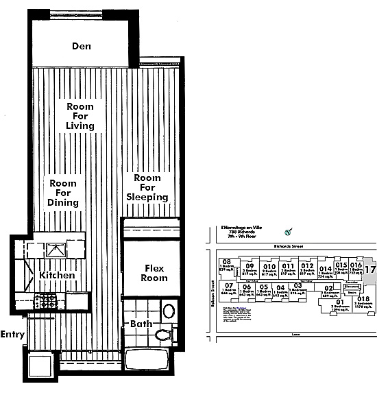 Floor plan 817