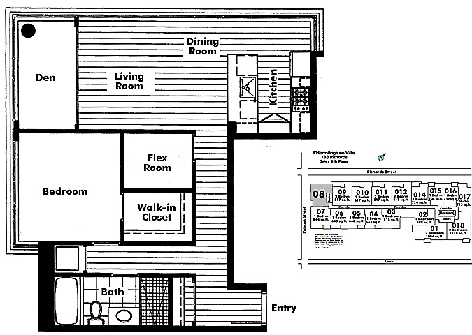 Floor plan 808