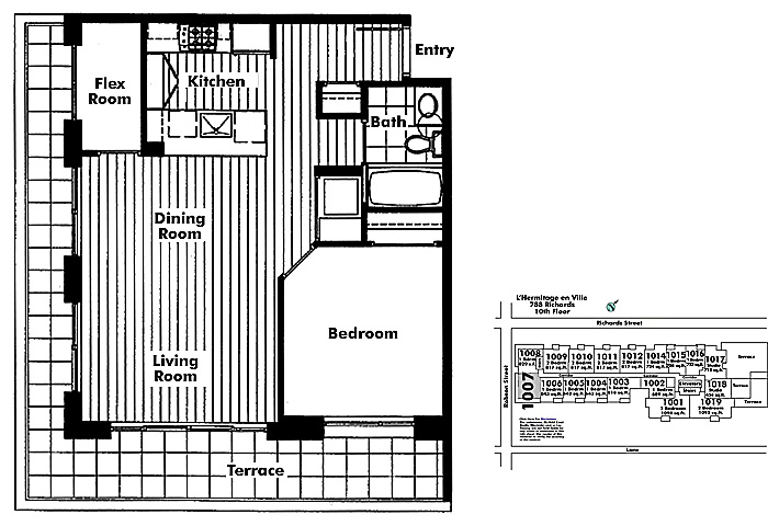 Floor plan 1007