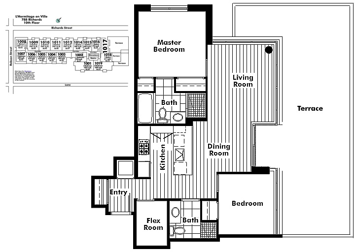 Floor plan 1017