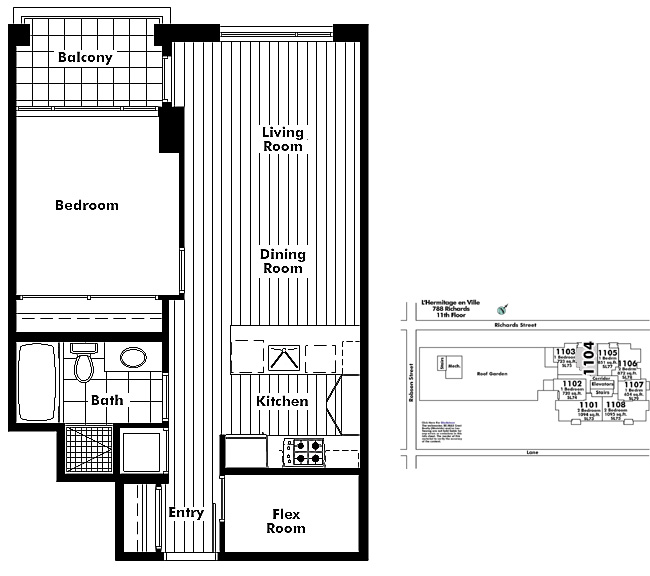 Floor plan 1104