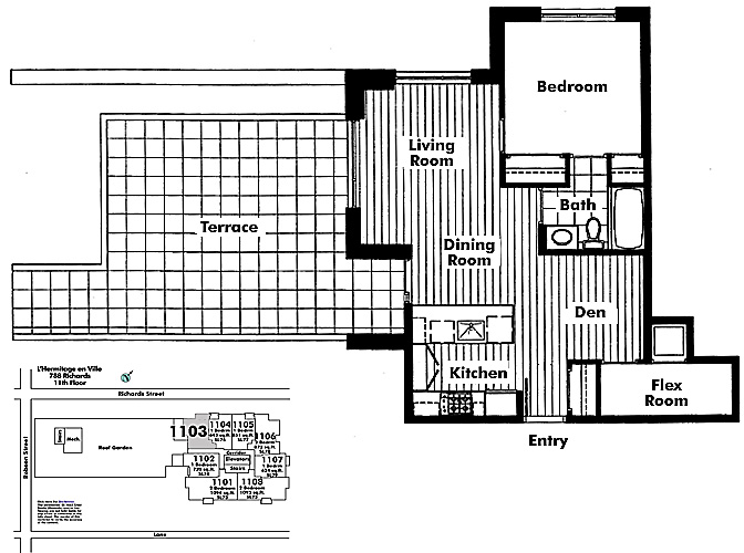 Floor plan 1103