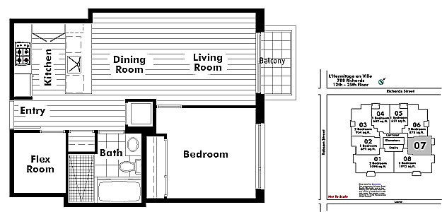 Floor plan 1707