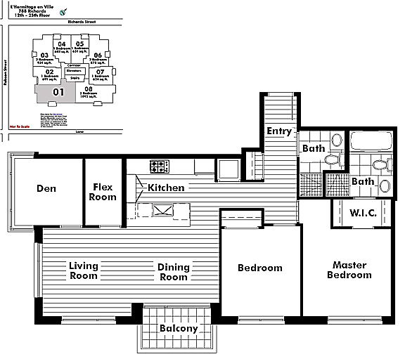 Floor plan 2201