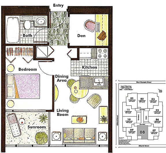 Floor plan 308