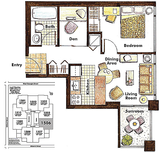 Floor plan PH106