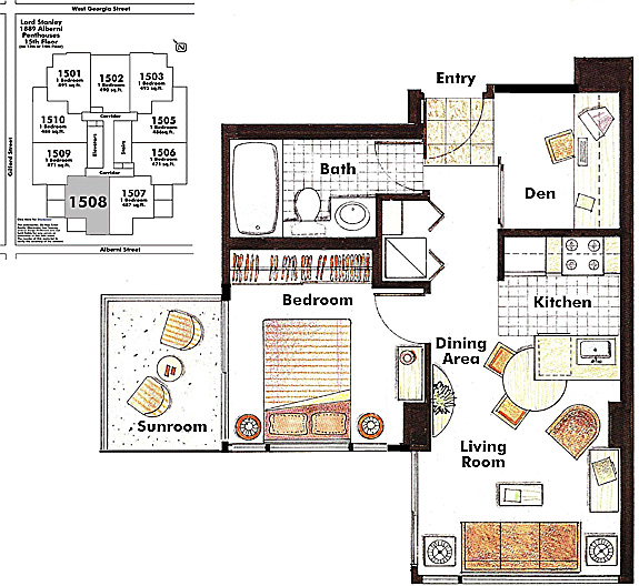 Floor plan PH108