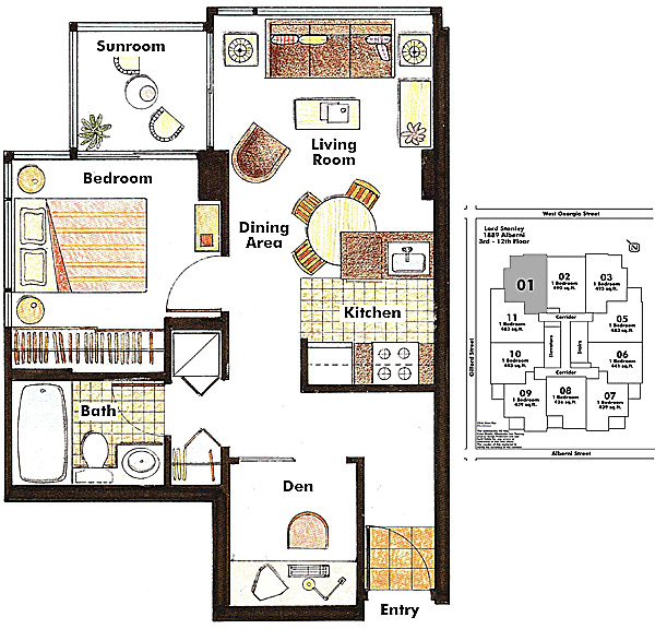 Floor plan PH101