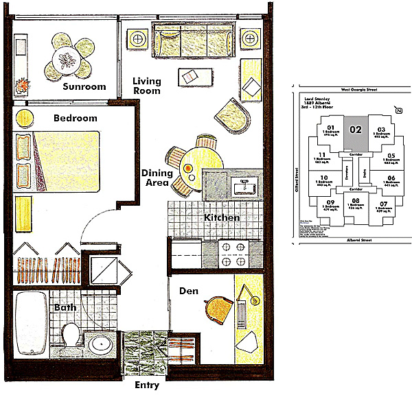 Floor plan PH102