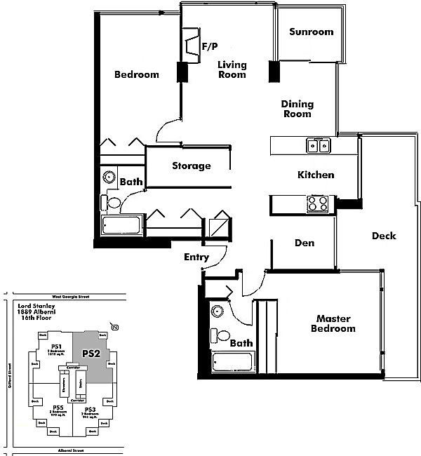 Floor plan PS2