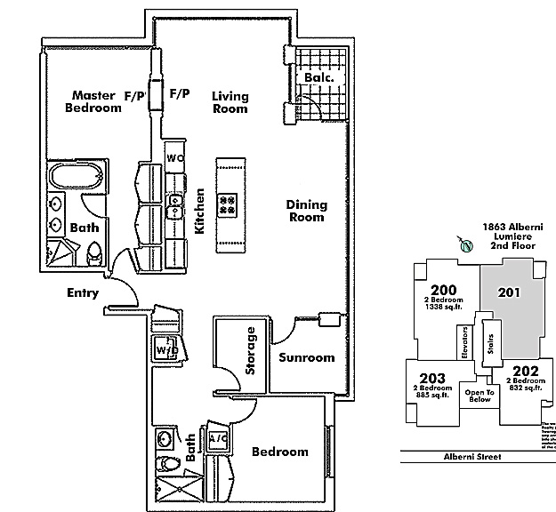 Floor plan 201