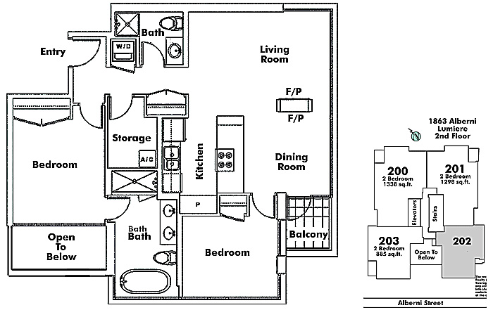 Floor plan 202