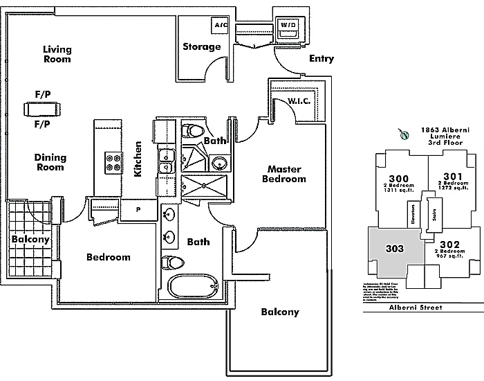 Floor plan 303
