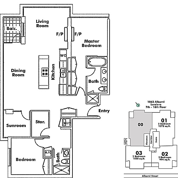 Floor plan 600