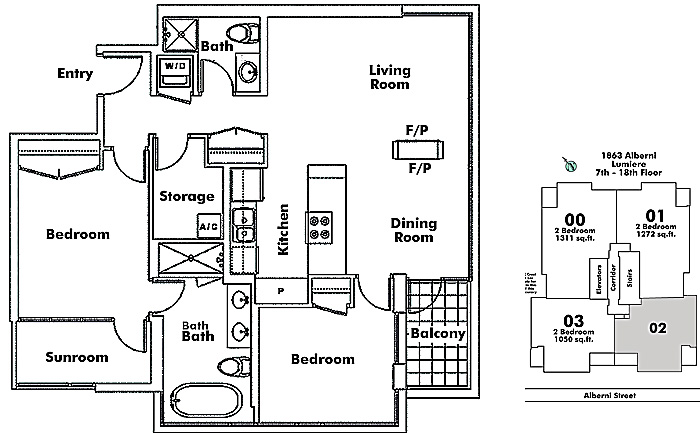 Floor plan 702