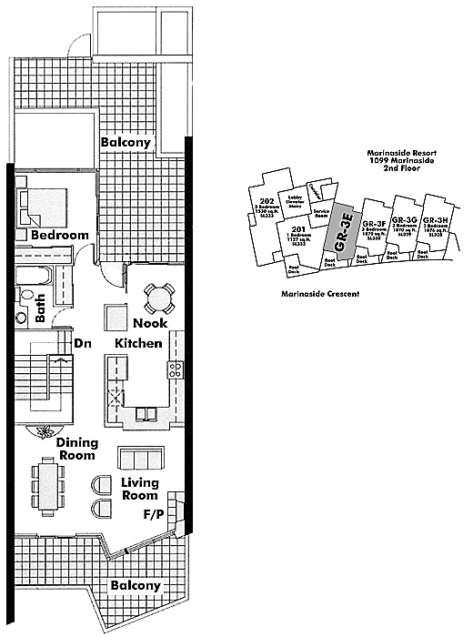 Floor plan GR-3E