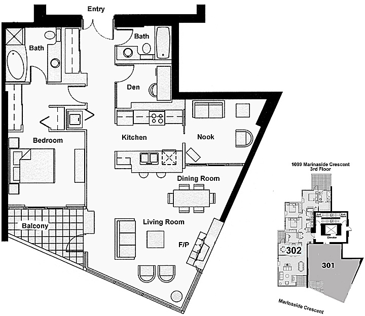 Floor plan 301