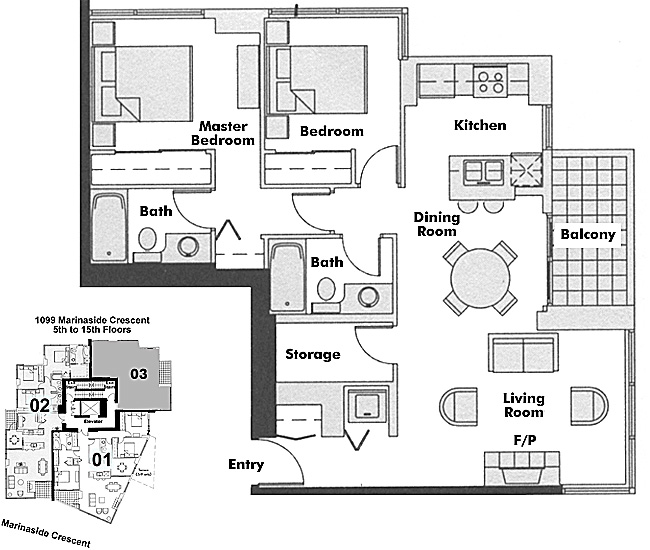 Floor plan 503