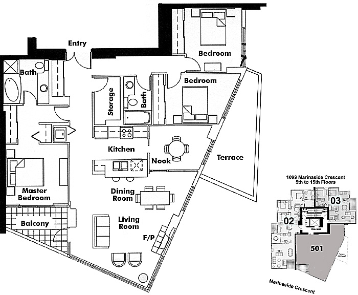 Floor plan 501