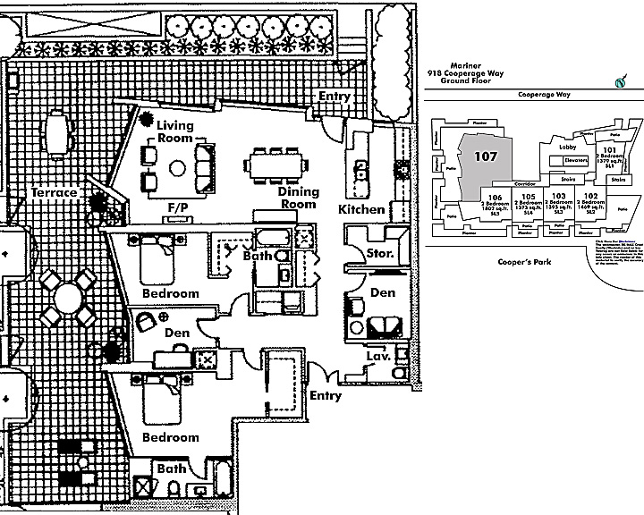 Floor plan 107