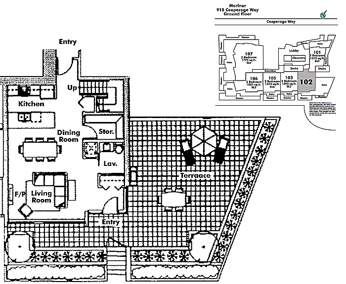 Floor plan 102