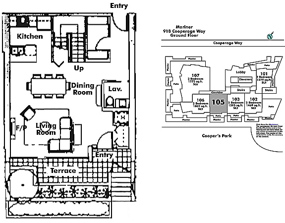 Floor plan 105