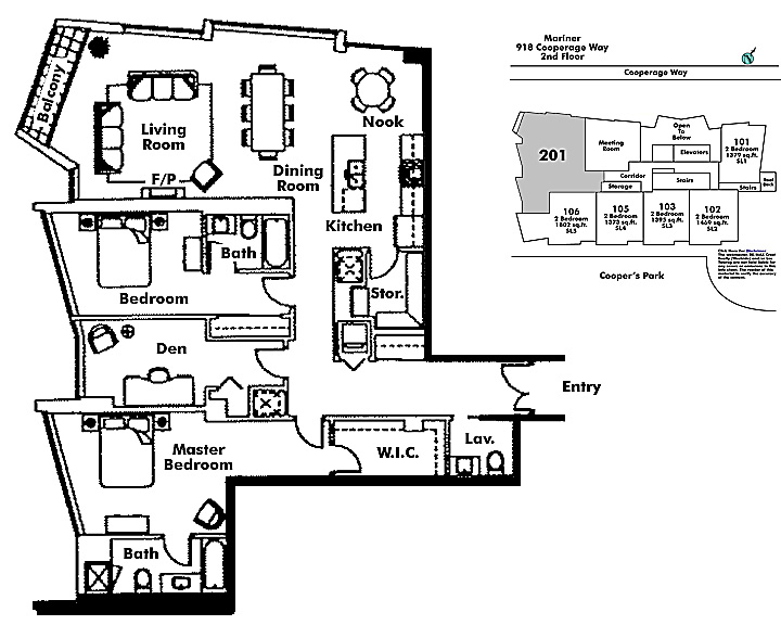 Floor plan 201