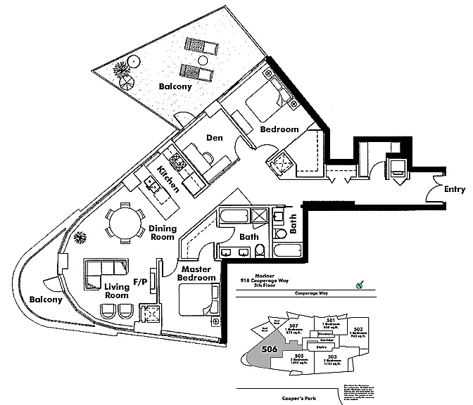Floor plan 506