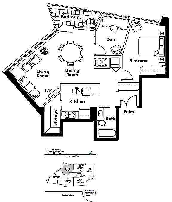 Floor plan 2107