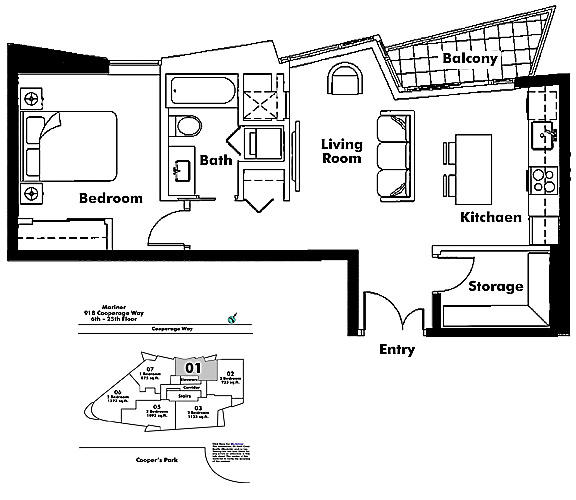 Floor plan 2101