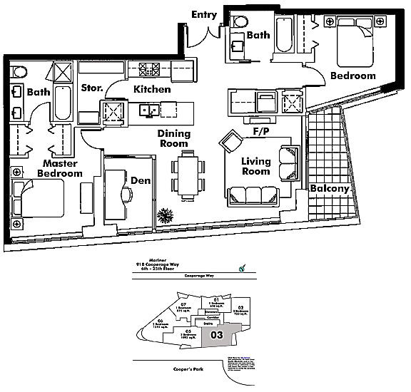 Floor plan 803