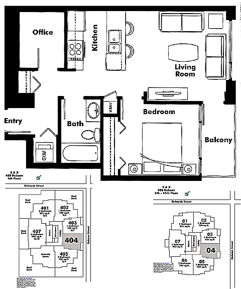 Floor plan 1304