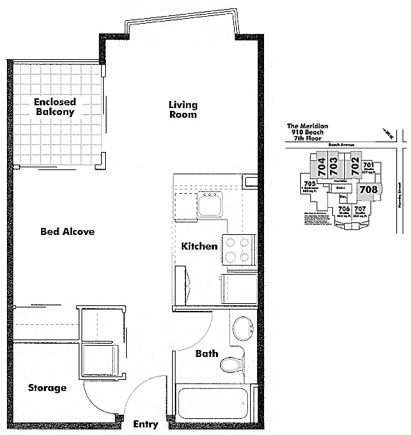 Floor plan 702