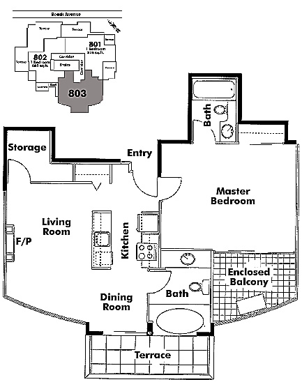 Floor plan 803