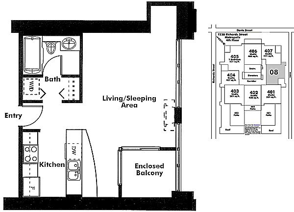 Floor plan 408